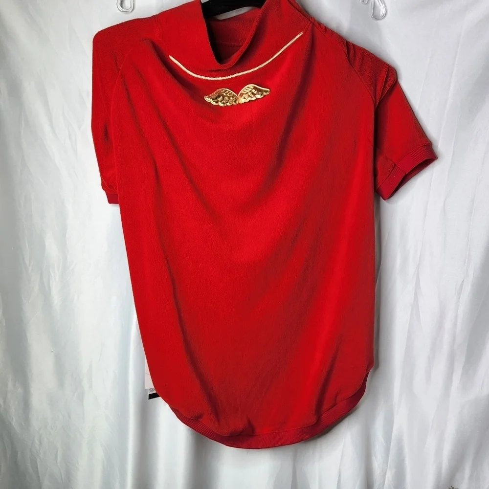 Fyawme Red Dog Sweater- Size is 3XL